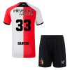 Feyenoord Rotterdam Hancko 33 Børn Hjemme 2024-25 - Fodboldtrøjer (S/S)